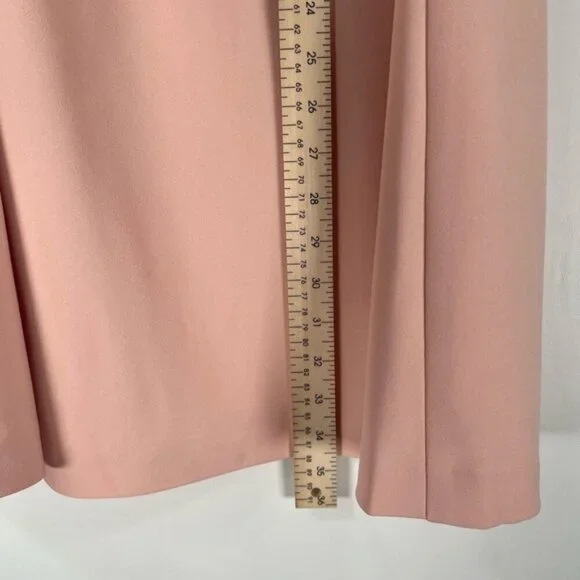 NWT alice + olivia Classics Harmony Racerback Cowl Neck ALine Blush Mini Dress 6